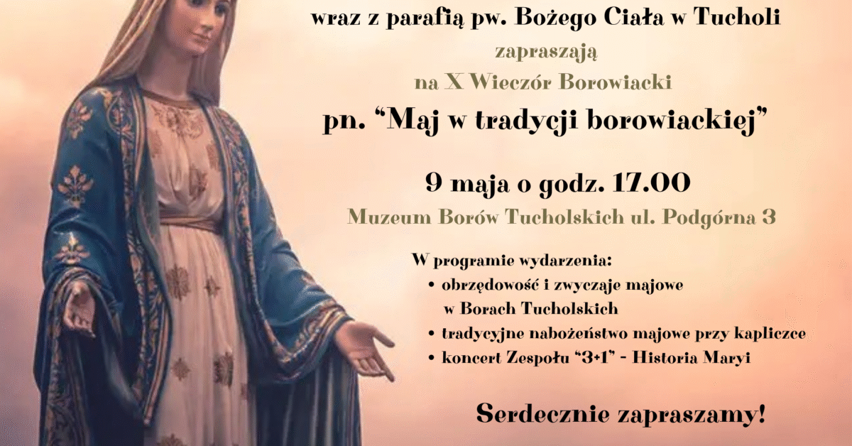 Maj w tradycji borowiackiej